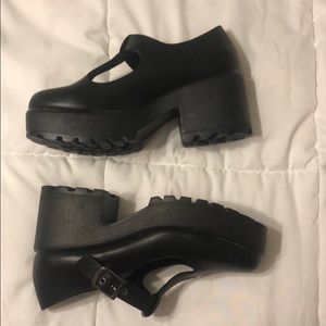 NWOT Platform Loafers